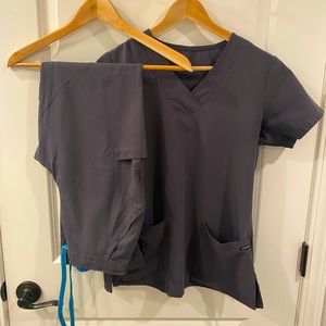 Jockey Scrub Set Graphite